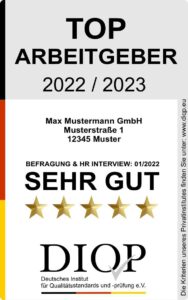 Arbeitgebersiegel TOP-Arbeitgeber